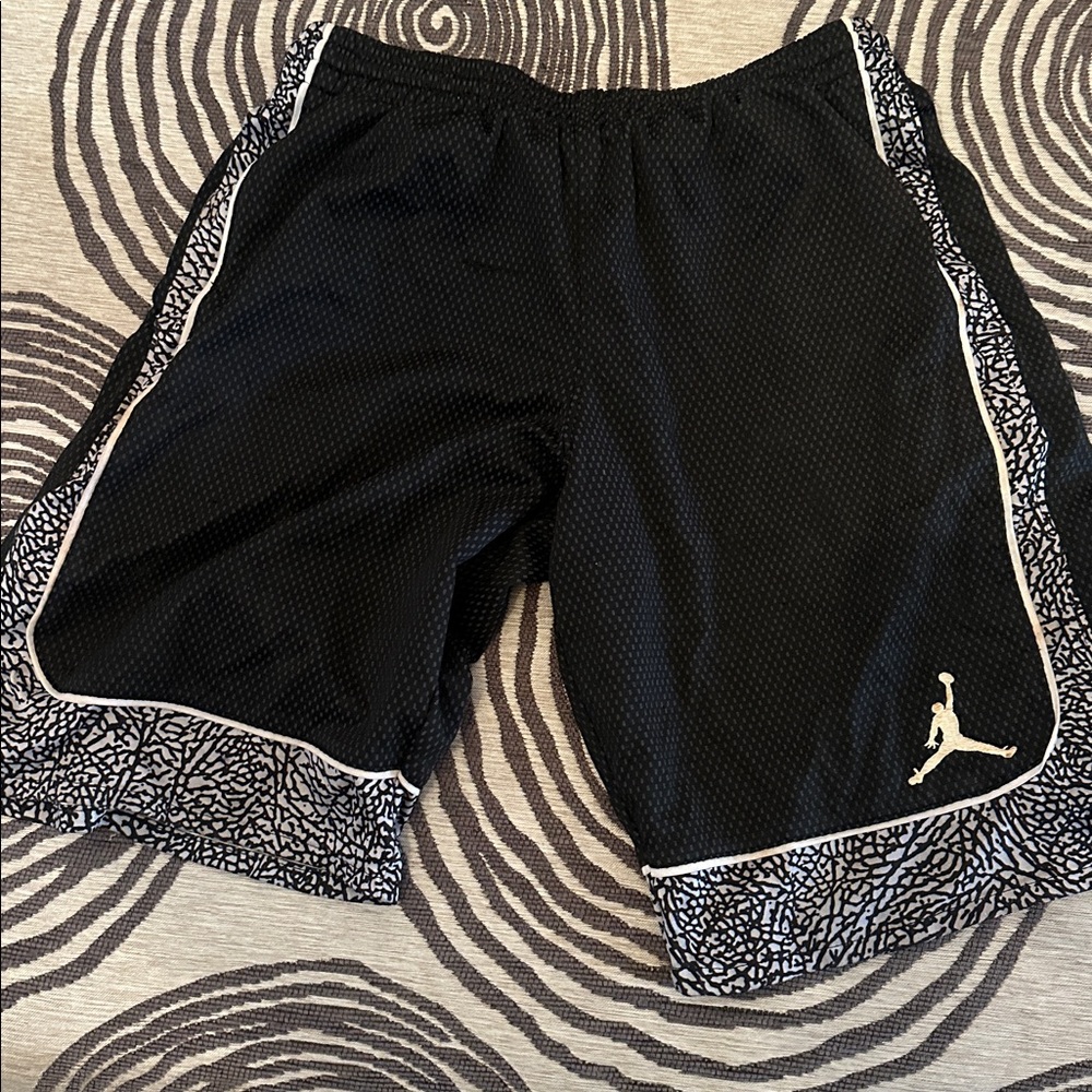 Black and Gold Basketball Shorts